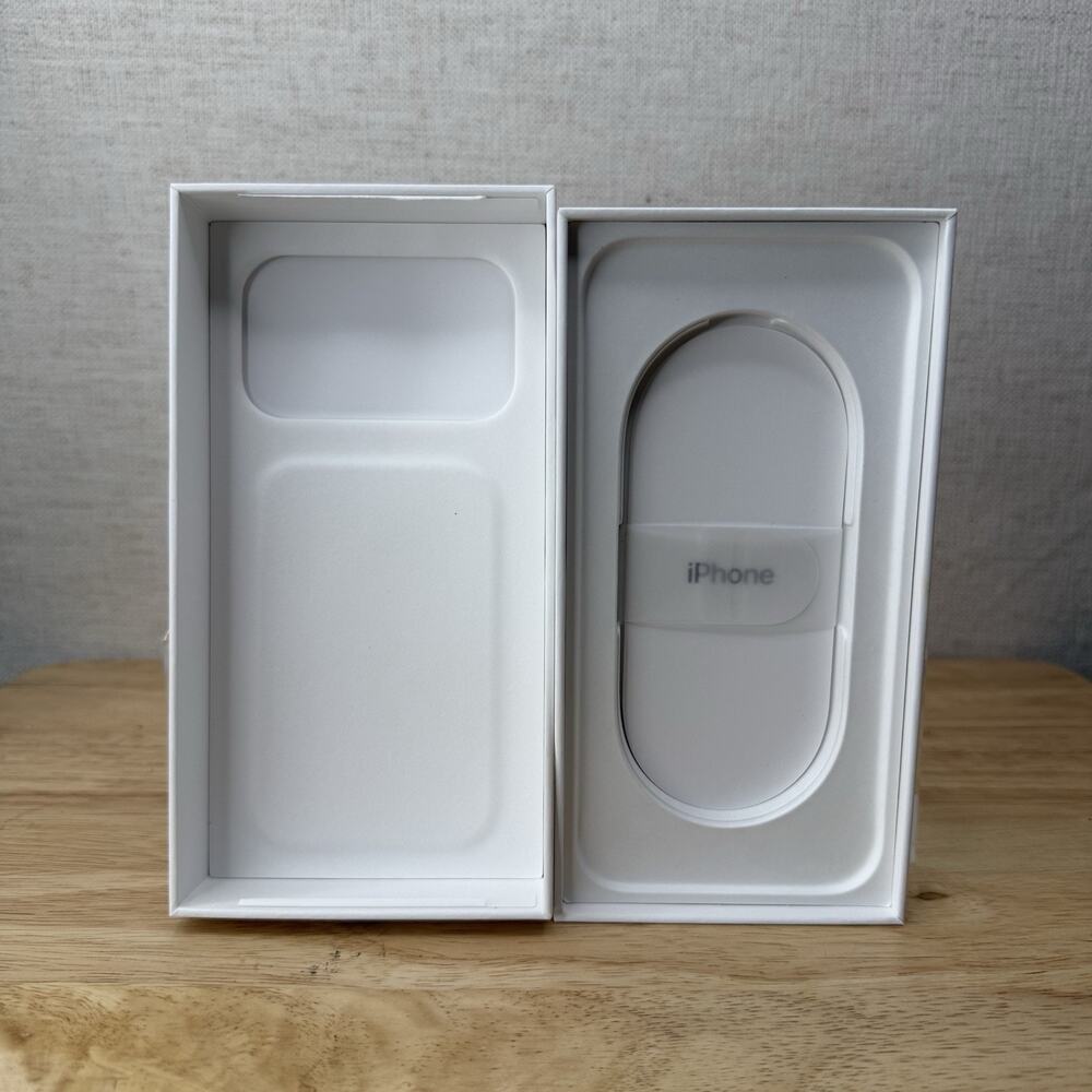 EMPTY BOX ONLY iPhone 17 Pro Blue Packaging Original 256GB - Picture 3 of 3